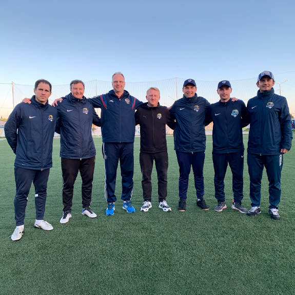 The RFU instructor visited the Academy of FC Sochi