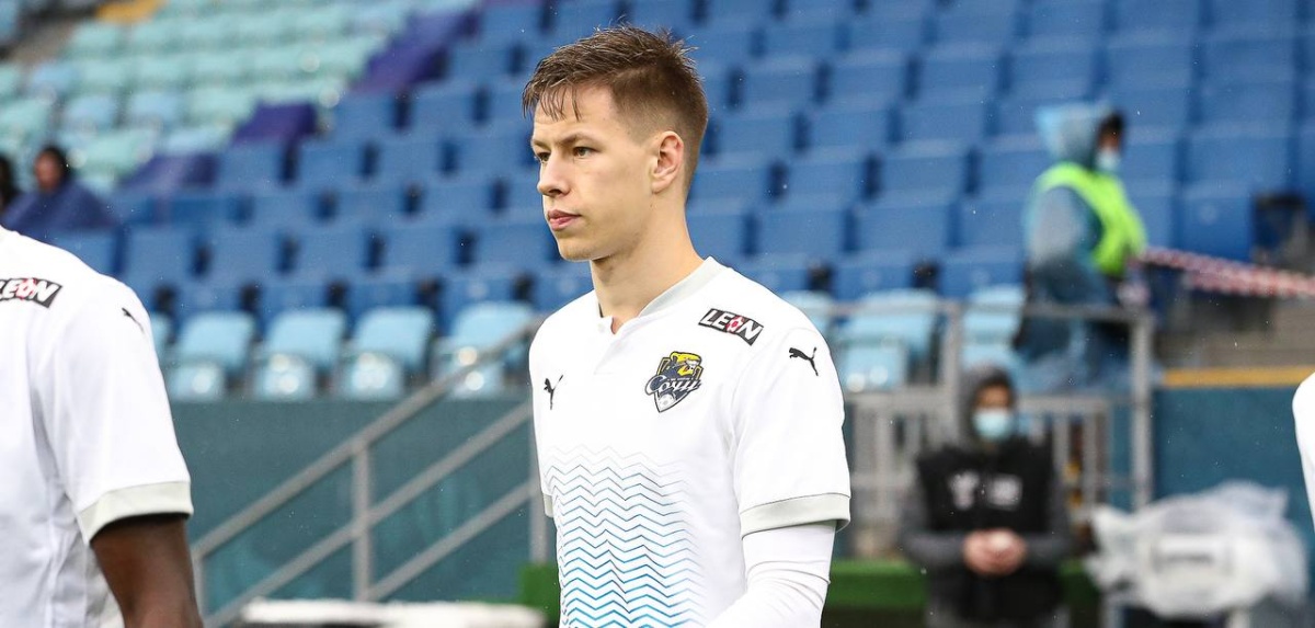 Danila Prokhin - in the youth team