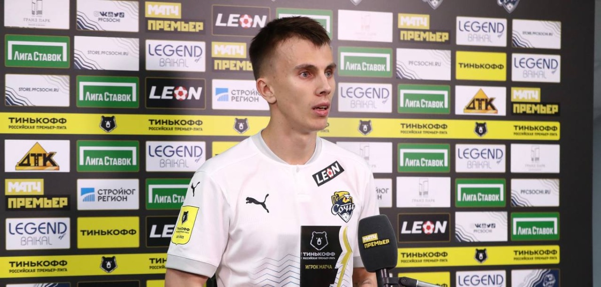 Artem Makarchuk is the best player in the home match against Zenit!