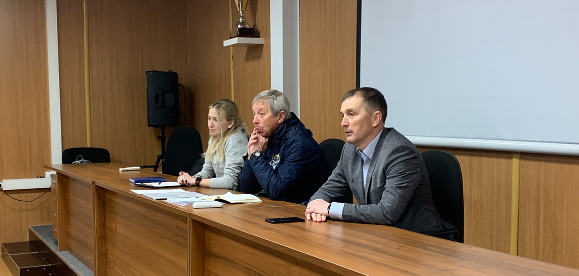 Meeting with parents of football players of the youth sector of FC Sochi