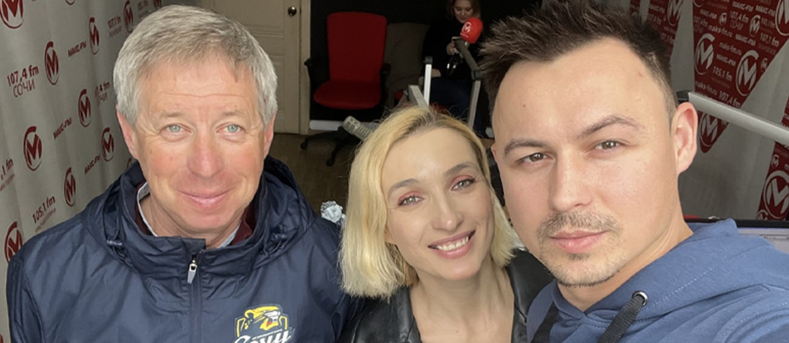 Alexander Shagov - visiting "Max FM"